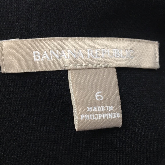 Banana Republic Black Dress Size 6 - Picture 10 of 11